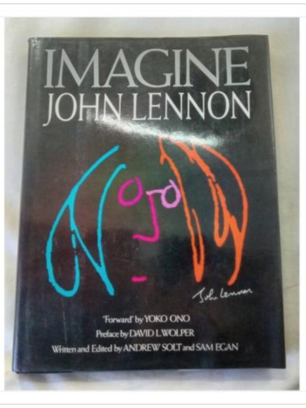 Imagine: John Lennon Andrew Solt, Sam Egan 1988 2nd Printing Hardcover Book